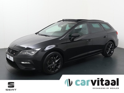 SEAT Leon ST 1.5 TSI FR Ultimate Edition Black | 150 PK | Automaat | Elektrisch bedienbaar panoramadak | Lichtmetalen velgen 18