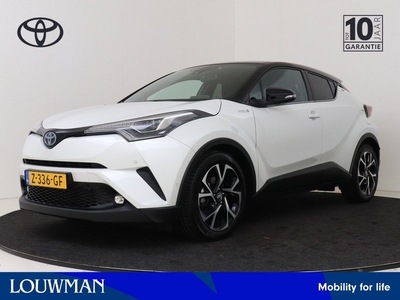 Toyota C-HR 1.8 Hybrid Bi-Tone Premium Pack | Dealer onderhouden | Dodehoekdetectie | JBL | DAB | Stoel + stuurverwarming | Trekhaak 7 polig afneembaar I Navigatie I