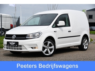 Volkswagen Caddy 2.0 TDI L1H1 BMT PB Edition Cruise, Sensoren, Multimedia, Automaat, 102PK, Voorruitverwarming, Nieuw Staat!