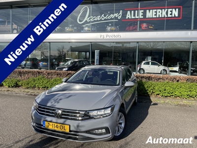 Volkswagen Passat Variant 1.5 TSI 150pk DSG Business Automaat Clim.control - Cruise control - ParkS-V+A - Navi - Radio/USB/TEL - A-uitrijcam. - MFL-Stuurwiel - ML - LMV - CD+AB - Keyless E+S - Ramen E-V+A - Spiegels E-V+V - V-stoelen EV - RS - Rijstr.S- H