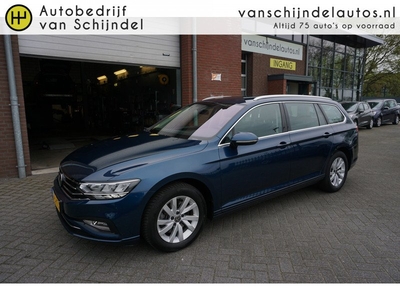 Volkswagen Passat Variant 1.5 TSI 150PK DSG COMFORT BUSINESS LUXE ORIGINEEL NL NOV 2020 VIRTUEEL COCKPIT CAMERA FULL LED KEYLESS NAVI ANDROID-APPLECARPLAY CLIMA ADAPTIEVE CRUISE PDC V+A ENZ...