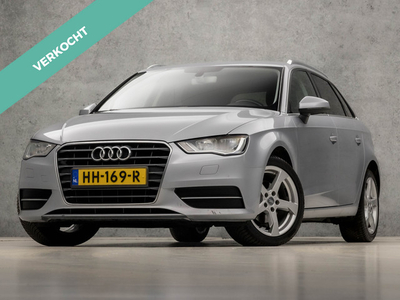 Audi A3 Sportback 1.4 TFSI CoD Pro Line Sport 150Pk Automaat (NAVIGATIE, GETINT GLAS, CRUISE, SPORTSTOELEN, LM VELGEN, NIEUWE APK, NIEUWSTAAT)