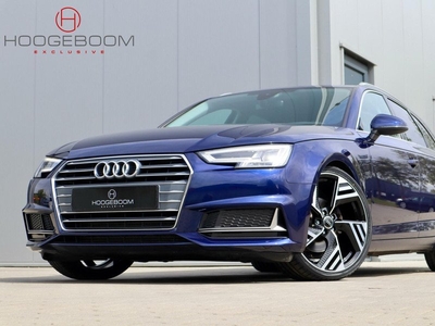 Audi A4 Avant 35 TFSI Sport / 20 inch / Eibach / LED / 1e eigenaar / Navarrablau / Uitstraling AUDI!