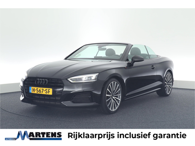 AUDI A5 Cabriolet 40 TFSI 190pk S-Tronic S-Line Sport Black Edition Stoelverwarming Camera Virtual Cockpit Navigatie