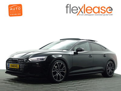 AUDI A5 Sportback 2.0 TFSI MHEV 246pk S line Black Optic Aut- Panodak, Xenon Led, Camera, Sport Leder Interieur, Side Assist, Dynamic Select