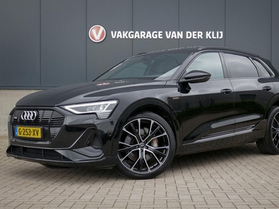 Audi E-tron E-tron 50 quattro Launch edition Black 71 kWh S-Line | Panorama | 22'' | Trekhaak |