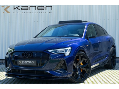 Audi e-tron Sportback 50 Quattro S-line Panodak S stoelen Luchtv. 360camera B&O