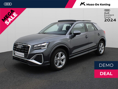 Audi Q2 35 TFSI/150PK S Edition · Panoramadak · Leder/Stof bekleding · Stoelverwarming·