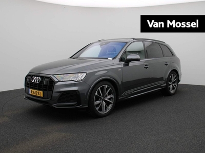 Audi Q7 55 TFSI e quattro Pro Line S | LEER | BOSE | 21 inch | 360 CAMERA | SCHUIFDAK | TREKHAAK | KEYLESS | LED