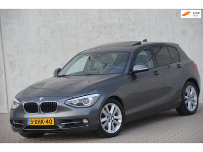 BMW 1-serie 120d 184pk AUT 5drs Opendak NAVI H&K KEYLESS LED