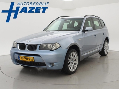 BMW X3 2.5i AUT. M-SPORT + SPORTSTOELEN LEDER / PANORAMA /