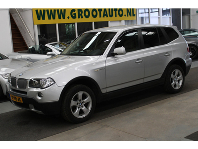 BMW X3 2.5si Automaat Airco, Cruise control, Leder, Isofix, Youngtimer