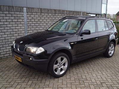 BMW X3 3.0i High Executive 4WD Autom Panodak Xenon Leder Sportst Stoelverw Navi Clima Cruise 2x PDC LMV Trekhaak ENZ.