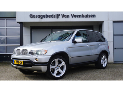 BMW X5 4.6is 347pk V8 Sport Schuif/kanteldak Leder/Alcantara 20inch LM Cruise Control Climatronic *Youngtimer*