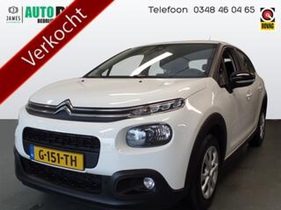 Citroen C3 1.2 PureTech S&S Feel Navi, Airco, Elek r, Cruise C,let op 27 december 2019 Bovag afleverpakket 695,-