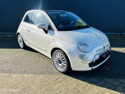 Fiat 500 1.2 Lounge/airco/apk 1-2025/panorama dak/