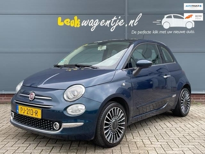 Fiat 500 1.2 Lounge *cruise *16 inch *airco *pano *VERKOCHT*