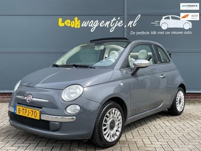 Fiat 500 C 0.9 TwinAir Turbo Lounge Cabrio *NL *VERKOCHT*