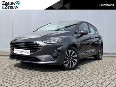 Ford Fiesta 1.0 EcoBoost Hybrid Titanium Automaat | Winter Pack | Parkeersensoren | Climate Control | Led-koplampen | Fabrieksgarantie! |