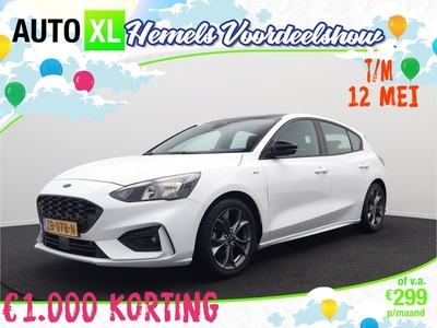 Ford Focus 1.0 EcoBoost ST-Line Carplay Navi Sportstoelen LMV 17'