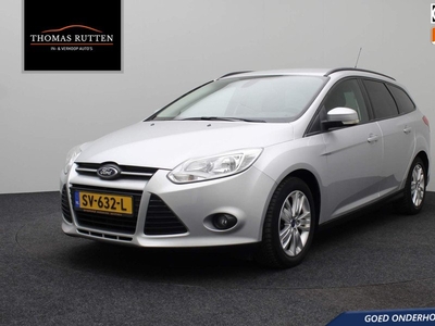 Ford Focus Wagon 1.0 EcoBoost Trend 2012 Navigatie | Trekhaak | Airco | PDC | Bluetooth | Stoelverwarming | Voorruitverwarming | Lichtmetaal | USB | Elektrische ramen + spiegels |