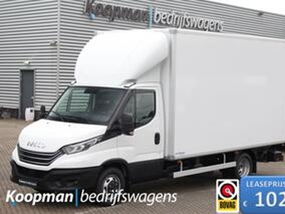 Iveco DAILY 35C18A8 3.0 180pk 410 L4 | Automaat | Bakwagen | Laadklep 1000kg | Adap. Cruise | Gev. Stoel | 3500kg Trekgew. | Lease 1.022,- p/m