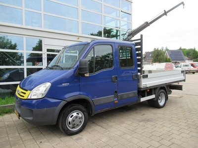 Iveco Daily 50C14G 345 CNG Aardgas AIRCO + HIAB Kraan Kran