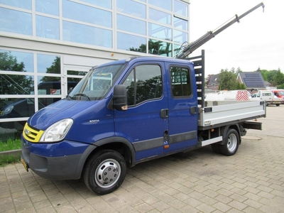 Iveco Daily 50C14G 345 CNG Aardgas AIRCO + HIAB Kraan Kran Crane