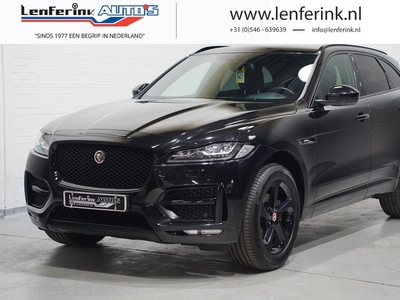 Jaguar F-PACE 2.0 R-Sport AWD 20d Led koplampen Black pack Camera Winterpakket Leder Sportstoelen elektrisch 19 Inch velgen