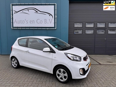 Kia PICANTO 1.0 CVVT BusinessLine Airco Stoelverwarming Orig 68592 km Onderhoudsboekjes NAP Incl nw Apk 05-2025