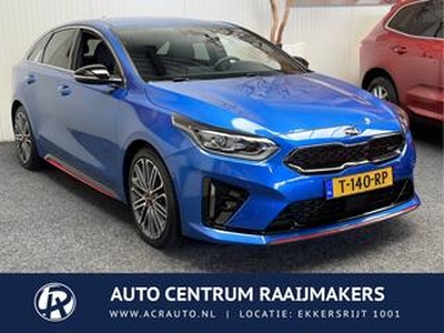 KIA PRO CEE D ProCeed 1.6 T-GDI GT Automaat NAVIGATIE ADAPTIVE CRUISE CONTROL APPLE CARPLAY ANDROID AUTO RIJSTROOKSENSOREN DODEHOEKSENSOREN ACHTERUITRIJCAMERA ZEER MOOI !! LOCATIE 1001