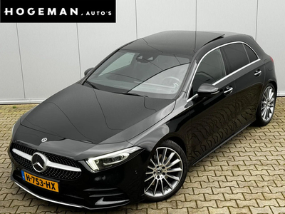 Mercedes-Benz A-Klasse A220 AMG LAUNCH EDITION PANORAMADAK STOELVERWARMING SFEERVERLICHTING ORIGINEEL NEDERLANDS NAP