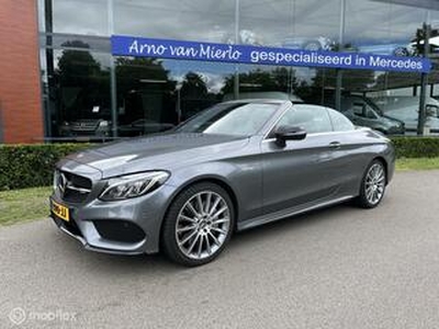 Mercedes-Benz C-KLASSE Cabrio 43 AMG 4MATIC Distronic, Memory, Camera, Dodehoekassist, Head up.