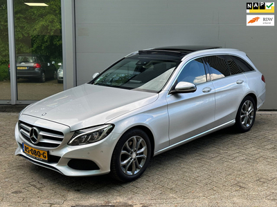 Mercedes-Benz C-klasse Estate 220 CDI Prestige l Pano l Automaat l Navi l Climate l Winterset l Led-Xenon l Lane Ass l 06-25 APK l