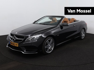 Mercedes-Benz E-klasse Cabrio 200 Aut. AMG Sport Edition | LEDER | STOELVERWARMING | NEKVENTILATIE | CAMERA | TREKHAAK |