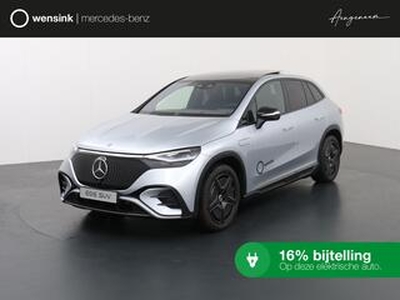 Mercedes-Benz EQE SUV 350+ AMG NIGHT Premium Plus | AIRMATIC | Achterasbesturing | Head-Up Display | Burmester 3D | Rij-asssisentiepakket Plus | 360-camera | Luchtvering | Digital Light | Rode Gordels | 20