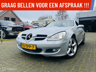 Mercedes SLK-klasse 200 K. Leder / Audio / Full options / 10 jaar zelfde eigenaar