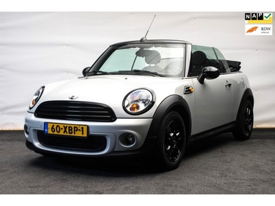 Mini Cooper Cabrio 1.6 Black & Silver Edition ORG NL [