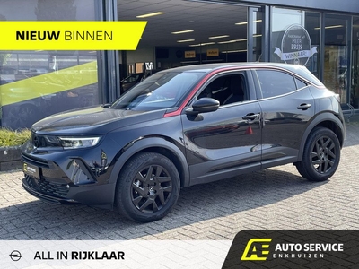 Opel Mokka 1.2 Turbo GS Line SUPER DEAL RIJKLAAR ! Incl. Service en garantie | BLACK on BLACK | Navigatie | Large virtual cockpit | Camera | Carplay | LED | zeer lage km stand!!