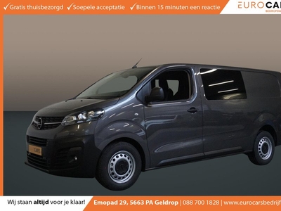 Opel Vivaro 2.0 CDTI L3H1 Edition Dubbele Cabine 144PK Aut. Airco|Navi|Bluetooth|