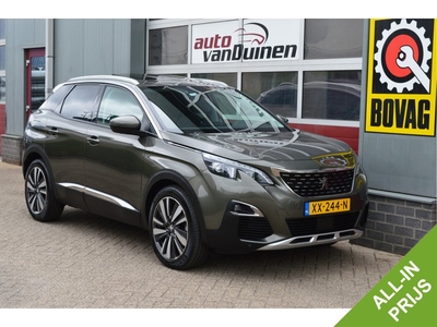 Peugeot 3008 1.6 PureTech Blue Lease Premium O.a: Pano, PDC, Camera, Carplay, Keyless, DAB, Etc. All-in prijs!