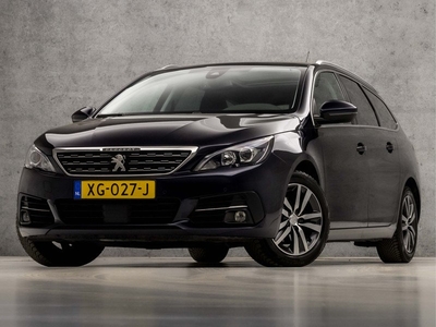 Peugeot 308 SW 1.2 PureTech Sport Automaat (PANORAMADAK, APPLE CARPLAY, NAVIGATIE, ADAPTIVE CRUISE, 360 CAMERA, STOELVERWARMING, SPORTSTOELEN, LEDER, GETINT GLAS, KEYLESS ENTRY/START, LANE ASSIST, NIEUWSTAAT)