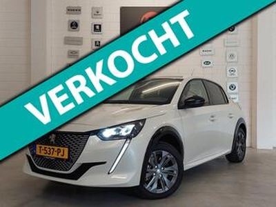 Peugeot e-208 EV Allure Pack 50 kWh | ?2000 SUBSIDIE / GARANTIE / P.SENSOR+CAMERA / CARPLAY / LANE-ASSIST / 3D DIGITAL COCKPIT !