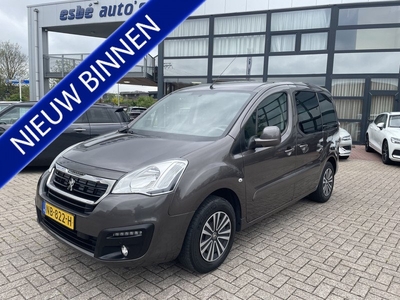 Peugeot Partner Tepee 1.2 PureTech 110 pk Active 3 Losse Stoelen Achter NL Auto 1e Eigenaar Hoge Zit Clima + Cruise Control Parkeersensoren v+a 2x Zijschuifdeur Extra Getint Glas MPV