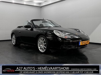 Porsche 911 Cabrio 3.4 Carrera 4 Hardtop, Leder, Cruise control, Clima, Stoelverwarming, Cabrio, 301PK