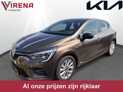 Renault Clio 1.0 TCe Intens - Navigatie - Led koplampen - Zwarte dakhemel - Trekhaak - Keyless - Apple CarPlay/Android Auto - 12 Maanden Bovag Garantie