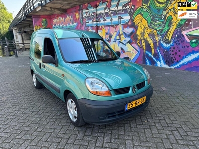 Renault Kangoo Express 1.5 dCi 80 Grand Confort airco schuifdeur zeer nette auto mooie frisse kleur geen bouwbusje geweest