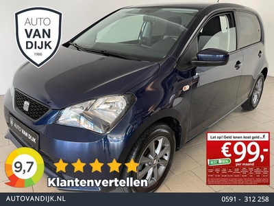 SEAT Mii 1.0 Style AUTOMAAT AIRCO NAVI CRUISE PDC BLUETOOTH VELGEN ZEER NETTE AUTO