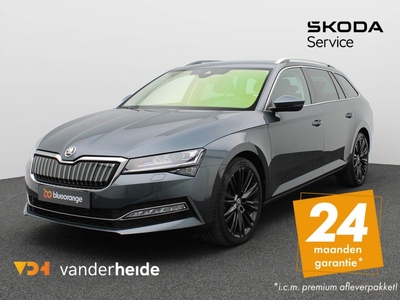 Skoda Superb Combi 1.4 TSI iV Business Edition Plus 218PK DSG Trekhaak, achteruitrijcamera, elek. stoelen, winterpakket Plus, Columbus, side assist, keyless, 19'' lichtmetaal