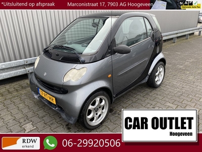 Smart Fortwo coupé 0.7 pure 149Dkm.NAP, AUTOMAAT, Sony Audio, Bluetooth, LM, nw. APK – Inruil Mogelijk –